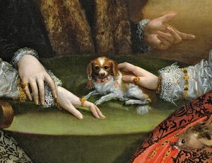 Die Familie Gozzadini (Detail)